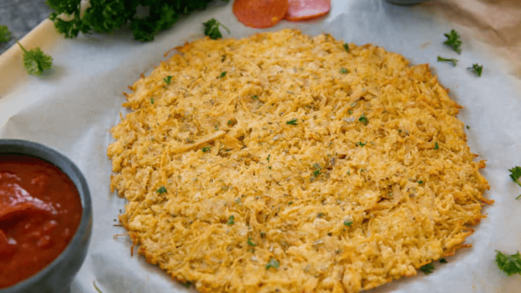 canned chicken pizza crust