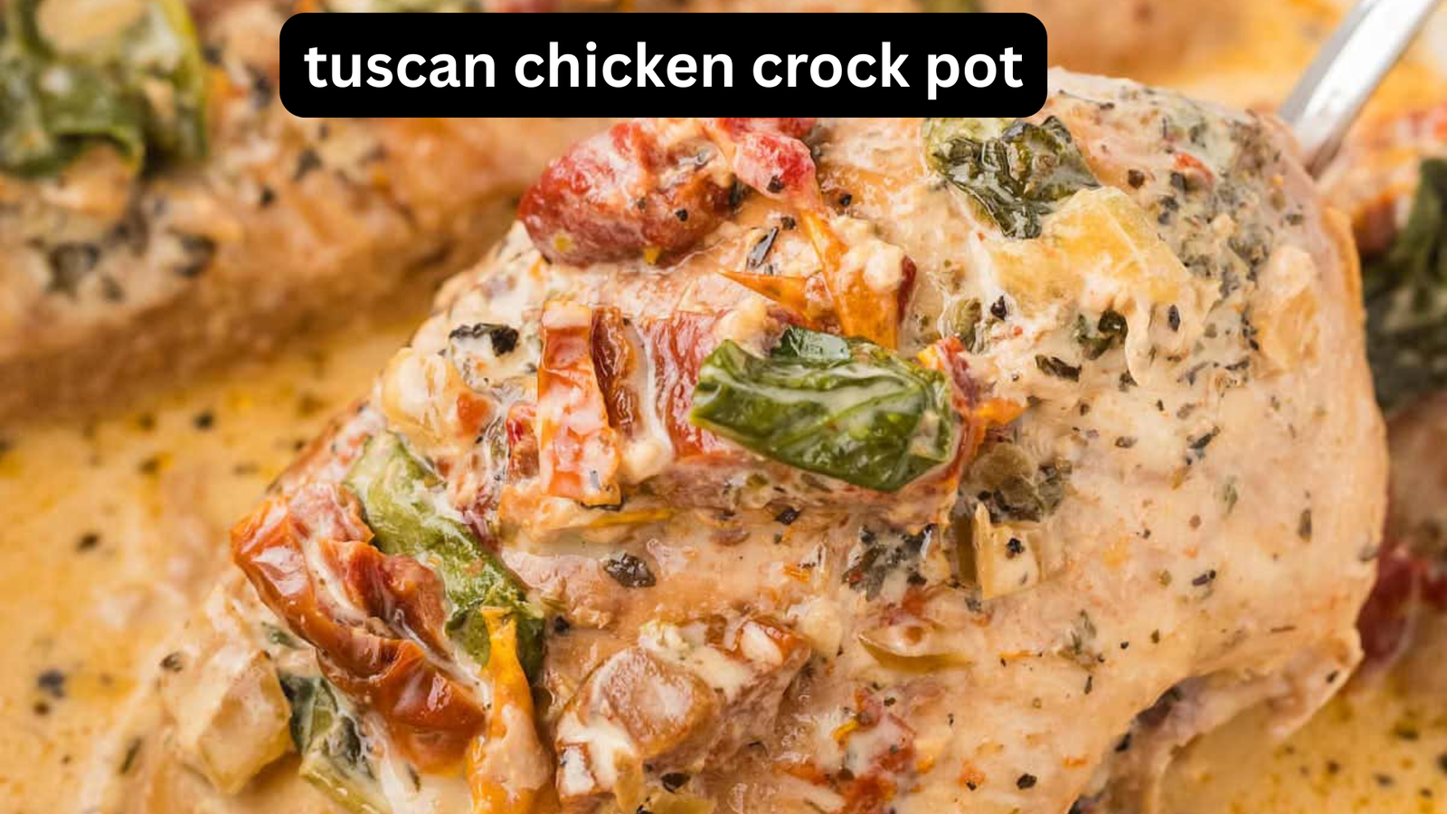 tuscan chicken crock pot