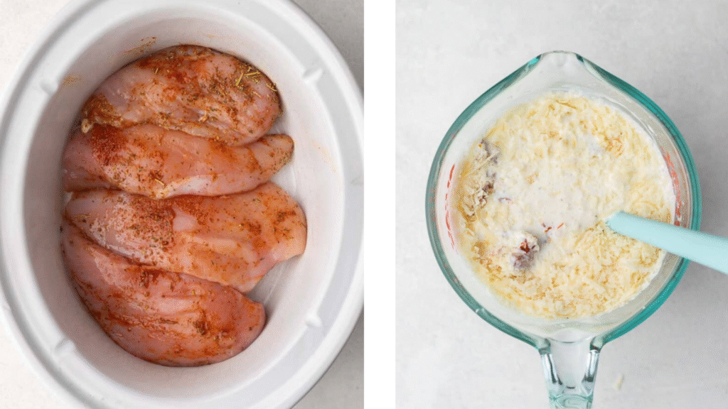 tuscan chicken crock pot