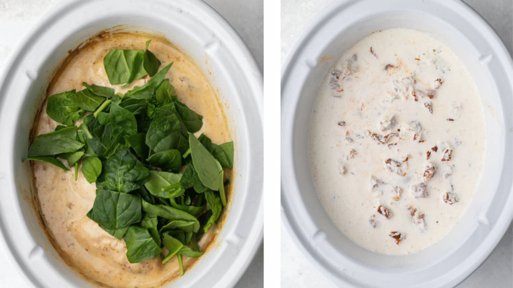 tuscan chicken crock pot